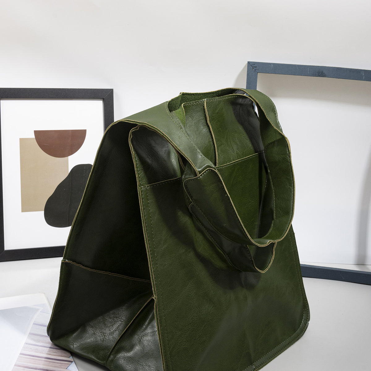 Vintage Large Capacity Soft Leather Big Bag