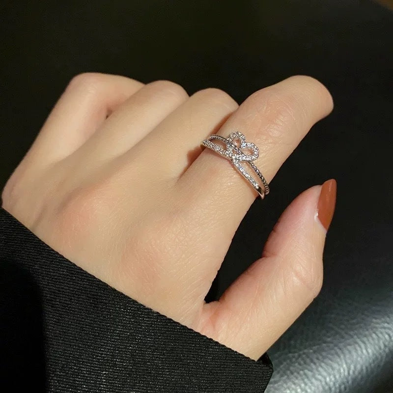 Women’s Love Ring - Light Luxury, High-End Niche Design