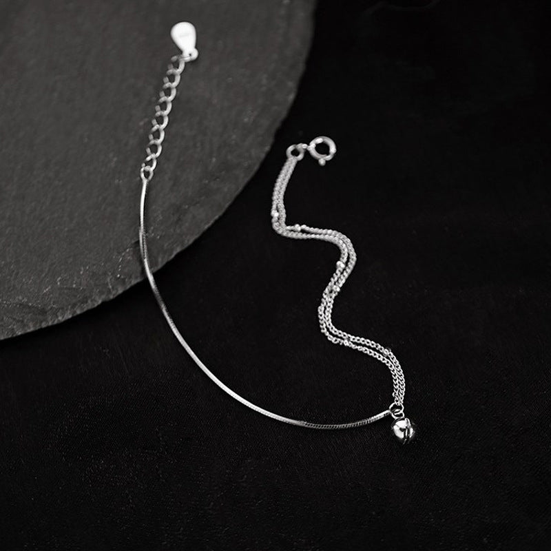 Minimalist Asymmetric Double‑Layer Bracelet - Perfect Girlfriend Gift