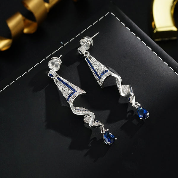 Retro Satin-Style High-End Design Earrings