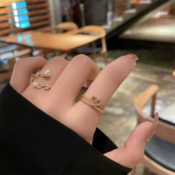 Women’s Love Ring - Light Luxury, High-End Niche Design