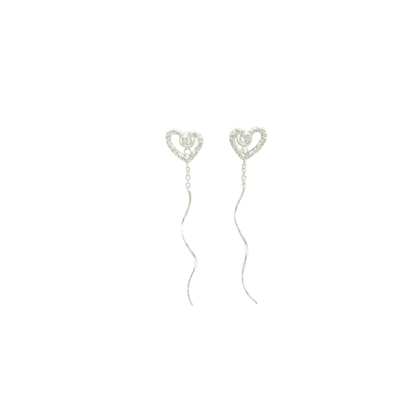Long Asymmetric Hollow Wave Ear Clips – Light Luxury & Versatile Design
